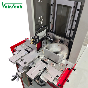 Machine à découper à 45 degrés pour <span class=keywords><strong>profil</strong></span>és aluminium et <span class=keywords><strong>PVC</strong></span>, idéale pour grilles d'aération, panneaux d'accès et diffuseurs d'air carrés - Product Image 5