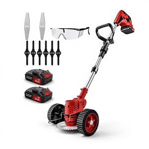 <b>Small</b> Household Weed Trimmer Handheld Electric Grass Trimmer Garden Pruning Machine Rechargeable 21V Lithium-Ion <b>Lawn</b> <b>Mower</b> - Product Image 1