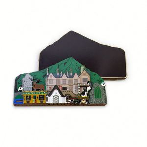 Photo Wood Sac Souvenir Sevilla Customize Wooden Carvings <b>Fridge</b> Magnet - Product Image 4