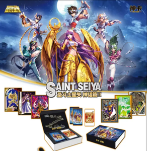 Google anime Venta al por mayor 36 caja KaYou fábrica Saint Seiya Venta al por mayor Dios Tarjeta Myth Chapter Saint Seiya Collection MR Metal Card - Product Image 4