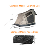 ADA OVERLAND Tiendas de Campaña Impermeables para Vehículos de Camping al Aire Libre, Tiendas de Campaña Familiares para Techo de Coche con Anexo en Venta