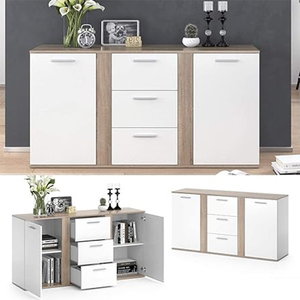 Moderne Luxe Witte Houten Tafelfabrikant Grote Houten Ladekast Voor Woonkamer Of Slaapkamer - Product Image 3