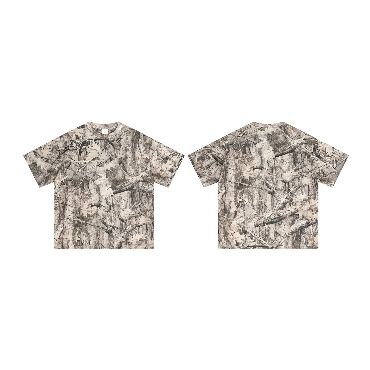 トップス WOODBLOCK LS MESH RUGGER SHIRT REAL TREE RealTree RT2103 - Unisex Realtree® Performance Colorblock T-Shirt