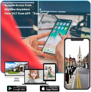 IPoster CCTV Video Vigilancia <span class=keywords><strong>Wifi</strong></span> Cámara 4 canales 1080P con Audio Cámara de seguridad inalámbrica - Product Image 3