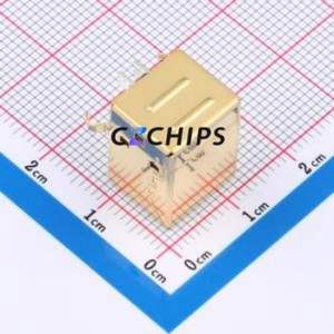 GT-USB-2014-IBG1 USB Connector Through hole Component (THT) Connector Type-B USB 2.0 Female Horizontal Mount - Product Image 2