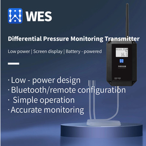 クリーンルーム HVAC エアフロー DP センサー 19000mAh LoRa/4G 1% 精度 ±500Pa 差圧トランスミッター（Modbus/クラウド対応） - Product Image 4