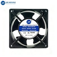 AM12038H1B5 120V 230V 380V Moteur de refroidissement à haut débit d'air 120x120x38mm Ventilateurs axiaux AC 12038