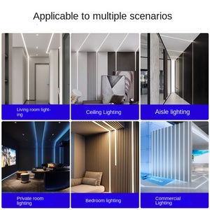 Sensor de 12V personalizado con Control remoto, luz LED lineal, perfil de aluminio negro para tira de armario, Sensor de movimiento para armarios de dormitorio - Product Image 4