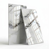 Nouvelles dalles de sol en marbre de luxe 60x120cm, porcelaine moderne, texture imitation pierre, antibactériennes, antidérapantes, pour cuisine extérieure