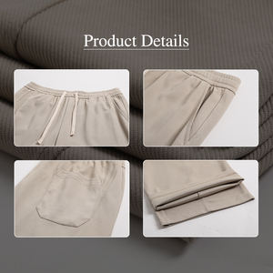 Pantalon large de haute qualité, pantalon de survêtement tendance, pantalon de jogging uni en molleton, pantalon ample pour homme, vente en gros - Product Image 5