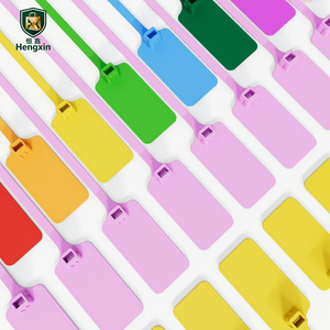 맞춤형 QR 코드 지퍼 태그 반품 방지 보안 플라스틱 신발 태그 가방 의류 운동화용 친환경 - Product Image 2