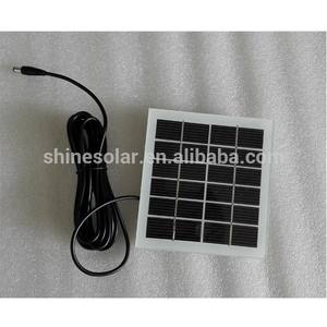 2 W 3 W 5 W 10 W mini panel solar 5 V 6 V 12 V sin marco de energía solar con el módulo de alambre de cobre Alambre de conector - Product Image 5