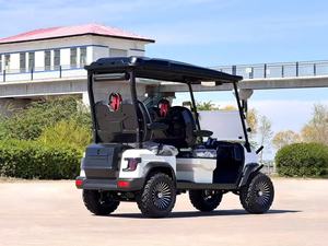 Carrito de Golf de Lujo de 4 Plazas Estilo Vintage 2026 con Motor de 4-7KW y Velocidad de 70km/h - Product Image 1