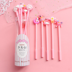 Soododo 10 Stück Kawaii Cute Gel Pen Set Schöne Cartoon Kunststoff Custom Briefpapier Kinder inspiriert Koreas Katze New Fancy Color 0,5mm - Product Image 4