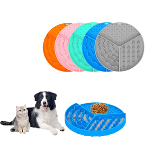 Cuenco para mascotas antiasfixia de silicona de 250ml para perros y gatos, ecológico y elegante con características de seguridad automáticas para uso en exteriores - Product Image 1