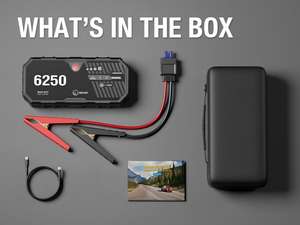 Многофункциональное устройство для экстренного запуска автомобиля с компрессором и функцией подзарядки аккумулятора (OEM) - Product Image 2