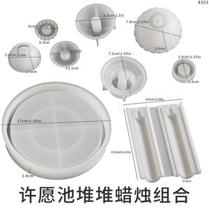 Cylindre géométrique pour Jenga Moules <span class=keywords><strong>en</strong></span> silicone pour bougie Moule <span class=keywords><strong>en</strong></span> résine pour la décoration intérieure Outils pour gâteaux - Product Image 6