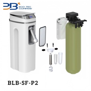 Sistema Addolcitore d'Acqua a Scambio Ionico con Resina 1/1,5 T/H per Uso Domestico/Ufficio/Commerciale con Uno/Due/Tre Serbatoi - Product Image 6