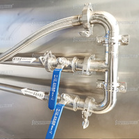 Ligne de production de machines cosmétiques Sipuxin, mélangeur sous vide, homogénéisateur, réservoir de mélange de pâte, équipement de fabrication de cosmétiques