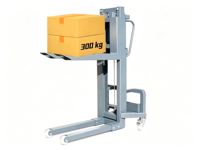 Chariot élévateur électrique compact et portable avec batterie au plomb-acide et déplaceur latéral hydraulique pour le chargement et le déchargement de marchandises