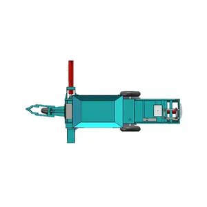 Máquina envolvedora combinada al por mayor compacta Mini heno pequeña empacadora de ensilaje de hierba de película elástica cuadrada