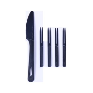 Boîte à gâteaux en papier gâteaux jetables cuisson pâtisserie fourchette couteau vaisselle ensembles comprend fourchettes cuillères et couteaux pour restaurant à emporter - Product Image 6