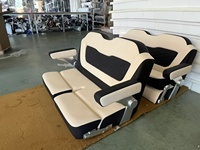 DOWIN Couleur personnalisée Yacht Deluxe Confortable Double Chaise Pliable Marine Soft Bench Sièges de bateau