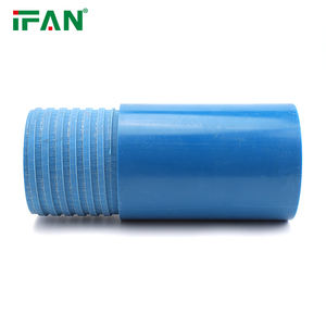 Tuyaux de tubage en <span class=keywords><strong>PVC</strong></span> d'approvisionnement en eau IFAN tuyau UPVC <span class=keywords><strong>63</strong></span>-200mm tuyau de forage de puits en <span class=keywords><strong>PVC</strong></span> bleu - Product Image 1
