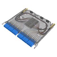 Boîte de cassettes MPO 12 24 fibres optiques cassette MPO/MTP modulaire monomode OM2 OM3 LC pour FTTH 5G équipement optique