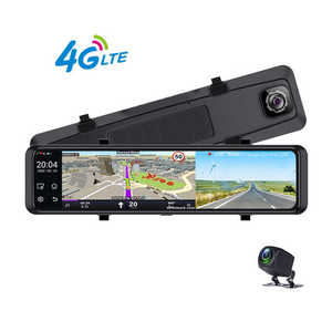 Android10.0 12Inch 4G Carplay & Android Auto Gương Xe Dvr Với 4G Live Streaming 4 + 64G Wifi GPS Navigation Xe Hộp Đen - Product Image 1