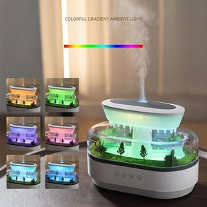 Creative Rain Drop <b>Diffuser</b> <b>LED</b> Ambient Lamp Desktop Decorative Humidifier for Bedroom - Product Image 3