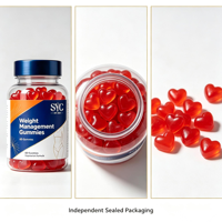 Gummies SYC BIO sans sucre pour la gestion du poids, 60 unités, avec mélatonine et L-théanine pour le soutien du sommeil, santé quotidienne, hommes et femmes