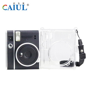 Estuche de transporte transparente a prueba de golpes de diseño exclusivo de Caiul para <span class=keywords><strong>Instax</strong></span> <span class=keywords><strong>Mini</strong></span> <span class=keywords><strong>40</strong></span> Estuche de cristal para cámara instantánea Fácil de llevar Nuevo título - Product Image 1