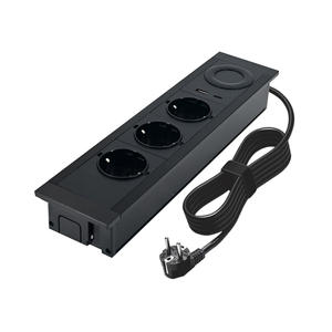 Muebles personalizados, toma de corriente oculta, caja de enchufe empotrada, toma de corriente integrada para mesa de conferencias - Product Image 6