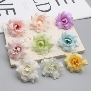 Cabezas de Rosas Artificiales Puntiagudas, Rosas Falsas de Seda para Manualidades, Cajas de Regalo, Decoración de Paredes de Flores y Coronas - Product Image 5