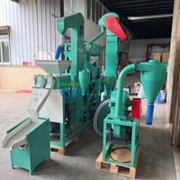 Machines de décorticage de riz industrielles électriques modernes et automatiques complètes