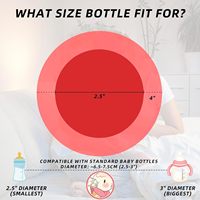 Étiquettes personnalisées en silicone pour biberons, antidérapantes, réutilisables, avec logo, pour garderies, bandeaux personnalisés pour biberons, vente en gros