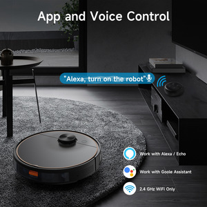 Robot Aspirador Inteligente Húmedo/Seco con Autocarga, Motor sin Escobillas, Filtro, Batería, Control por App, Autovaciado para el Hogar - Product Image 5