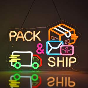 Неоновая вывеска для доставки - Product Image 2