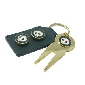 Juego de Golf de Metal Personalizado en Oferta, Marcador de Pelota Magnético con Forma de Horquilla de Golf - Product Image 5