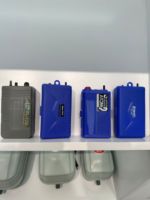 Pompe à air électrique portable rectangulaire en plastique ultra silencieuse et durable Atman ATOM-2 à faible bruit pour aquarium