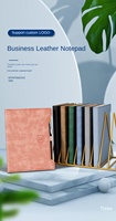 Cuaderno de Tapa Dura A5, Diario Personalizado, Cuaderno de Cuero PU Grueso Cosido, Libreta de Colores Personalizados, Libro de Negocios, Creativo, para Estudiantes