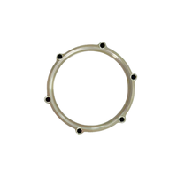 Ballwey Composants en aluminium haut de gamme sur mesure, cadre modèle Sichuan, support argenté usiné CNC 120x20