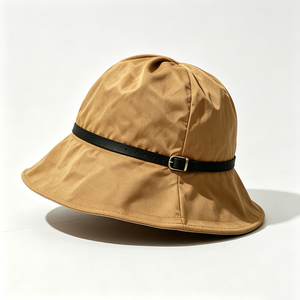 Chapeau cloche pour femme, ajustable avec ceinture en cuir, protection solaire UPF 50+, léger, décontracté, pour usage quotidien - Product Image 6