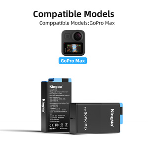 Batería Recargable KingMa SPCC1B de 1400mAh y 3.85V, Repuesto para Cámara <span class=keywords><strong>MAX</strong></span> Action - En Stock - Product Image 5