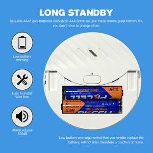 Hệ Thống Cửa Sổ Rung Động Di Động Cảm Biến Báo Động Cửa Tuya Wifi Độc Lập - Product Image 4