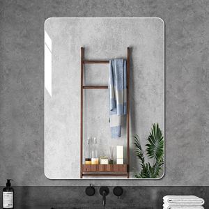 Espejo de baño rectangular no perforado <span class=keywords><strong>autoadhesivo</strong></span> montado en la pared y pegado en la pared para inodoro - Product Image 5