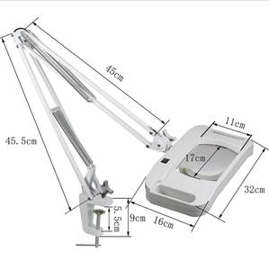 Lámpara LT86G con lupa para prueba de estética, dispositivo de belleza de la piel, lupa LED para arte de uñas - Product Image 2