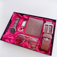 Eyki OEM, ensemble de montres mécaniques de luxe pour hommes, montre automatique avec bracelet en cuir, ensemble de bracelets en cuir
