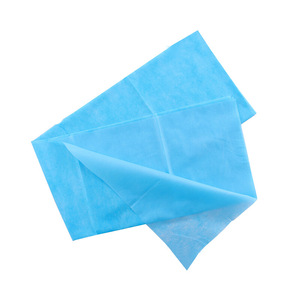 Almohadillas desechables para cama, de tela no tejida, azules, impermeables, para uso médico, quirúrgico y en salones de belleza. - Product Image 2
